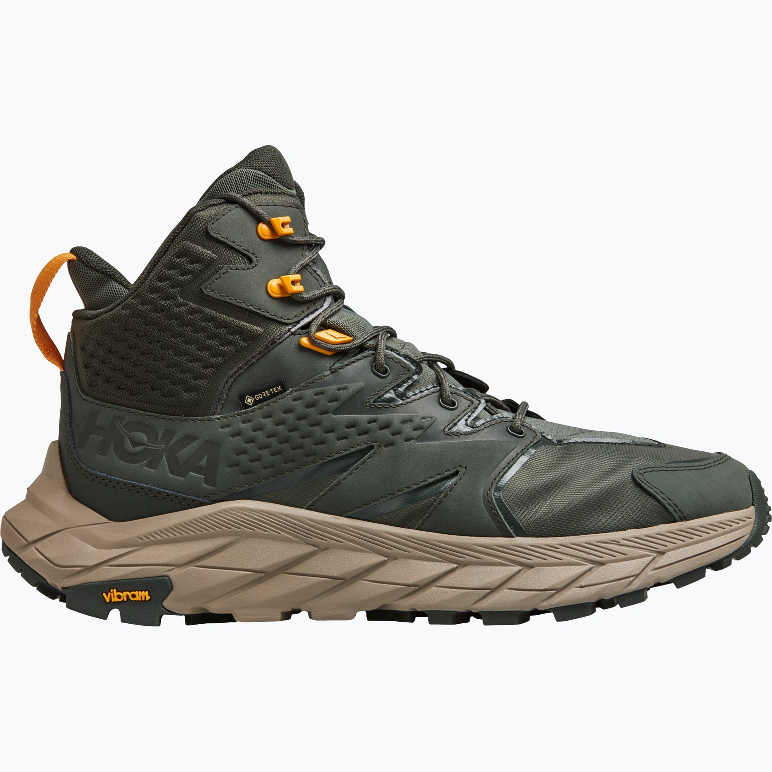 HOKA ONE ONE Anacapa Mid Gore-Tex M vandringsskor Grön