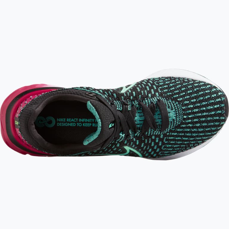 Nike React Infinity Run Flyknit 3 W löparskor Svart