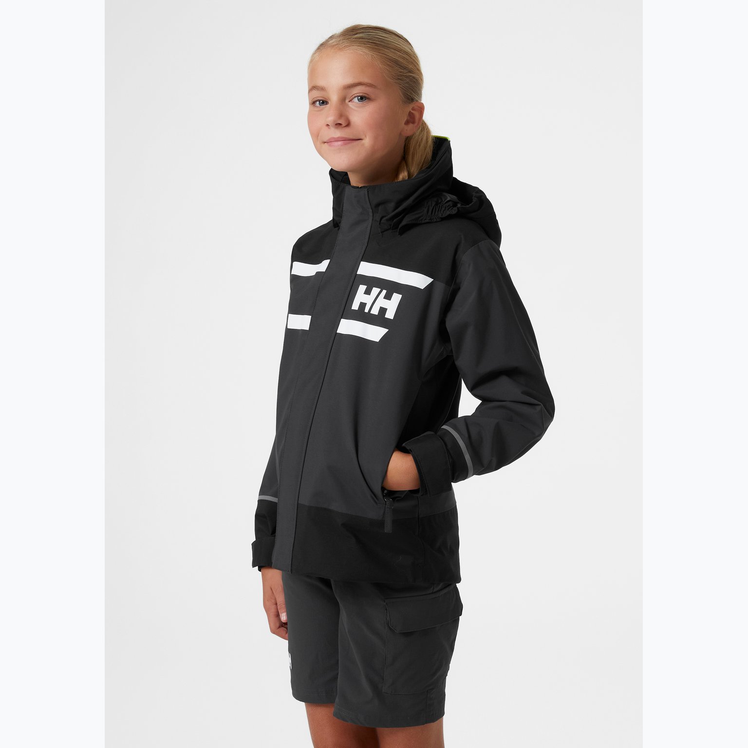 Helly Hansen Salt Port 2.0 JR skaljacka Svart