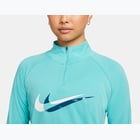 förhandsvisning ikon 3 för Nike Dri-FIT Swoosh Run 1/4 W träningströja Blå