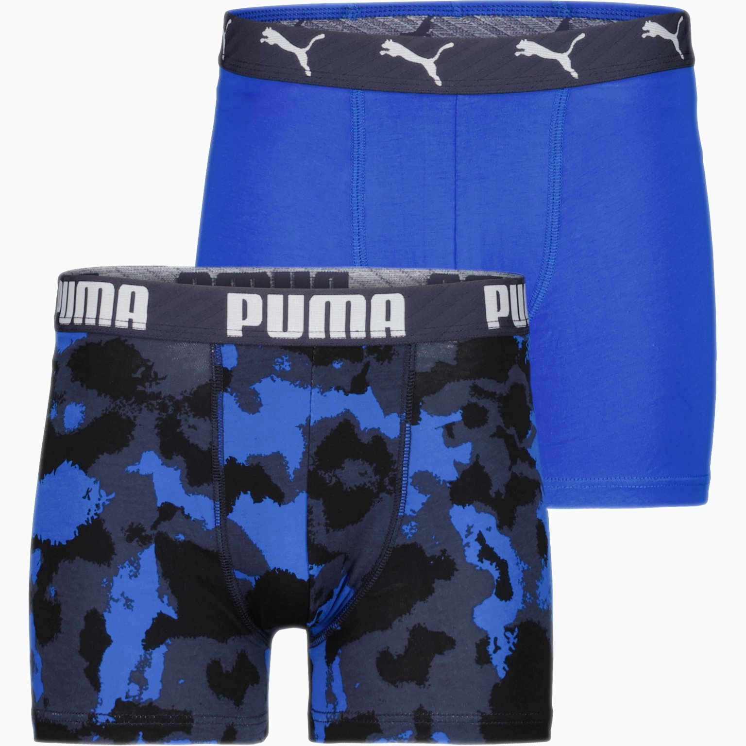 Puma Camo Boxer JR 2-pack kalsonger Blå