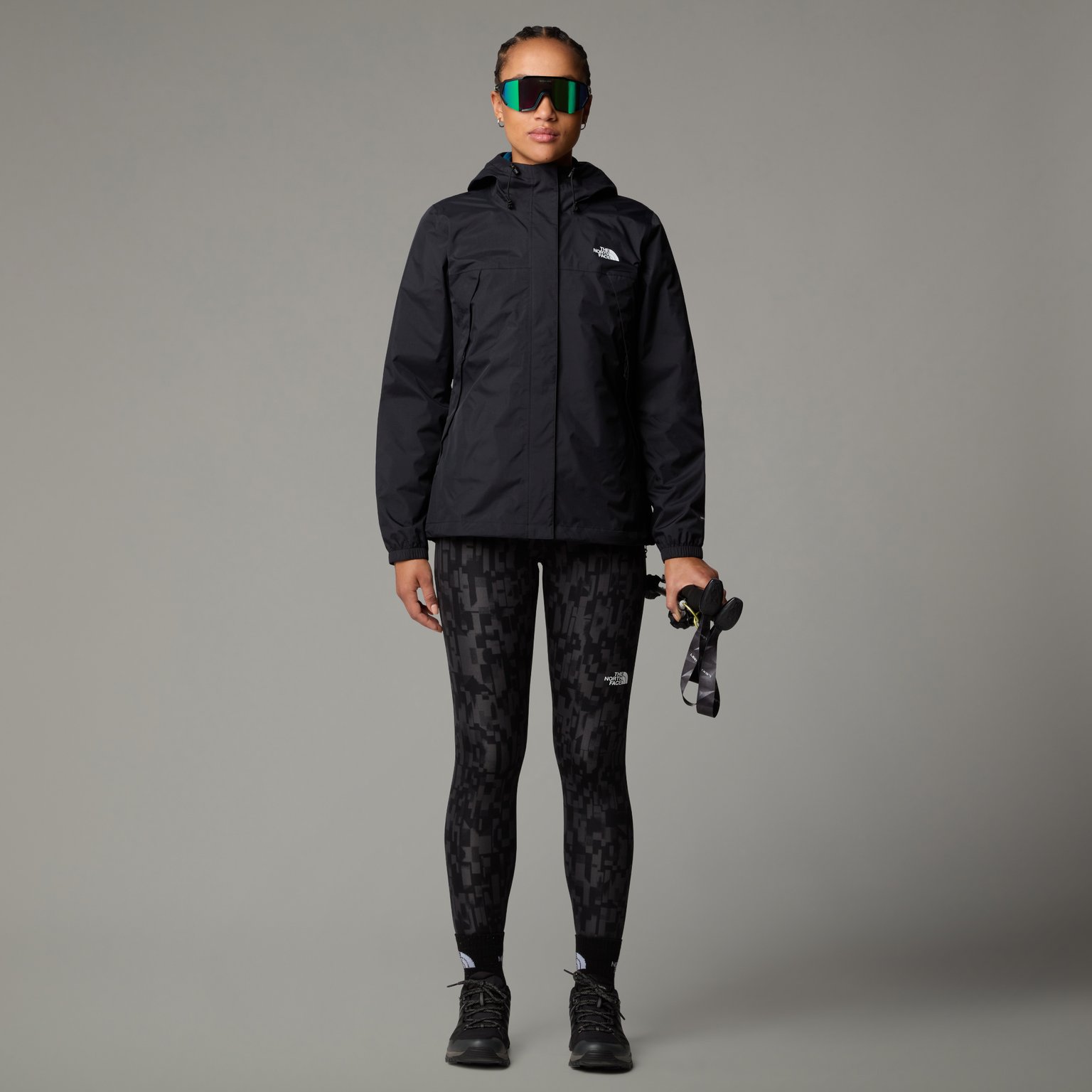 The North Face Antora W regnjacka Svart