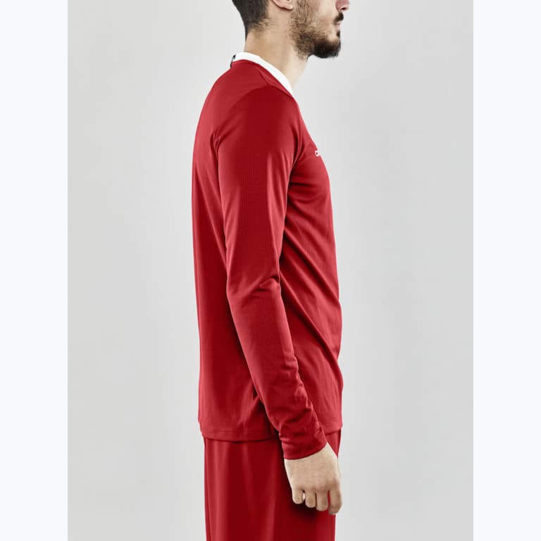 Craft Progress LS Basket Sr Jersey Röd