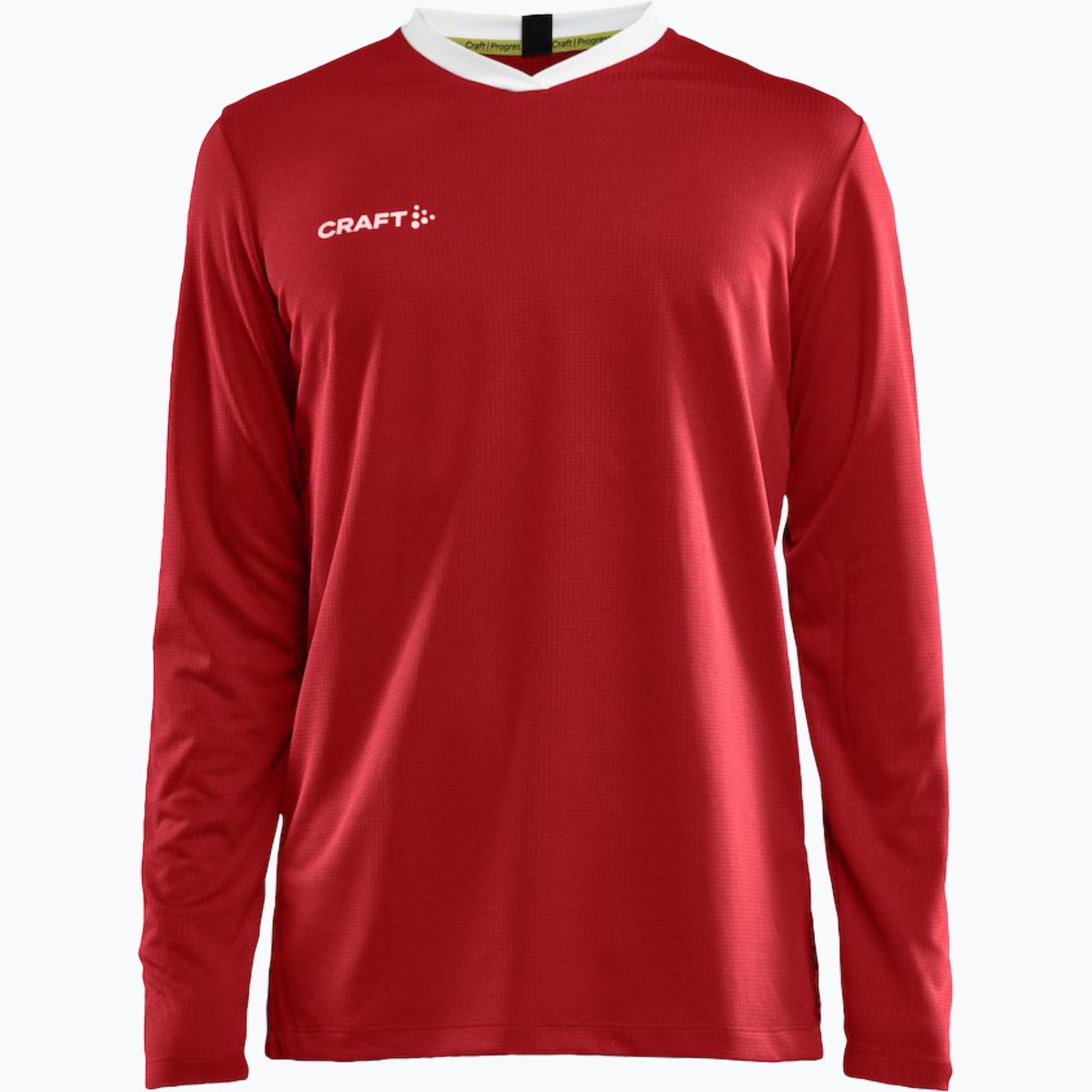 Craft Progress LS Basket Sr Jersey Röd