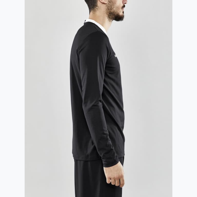 Craft Progress LS Basket Sr Jersey Svart