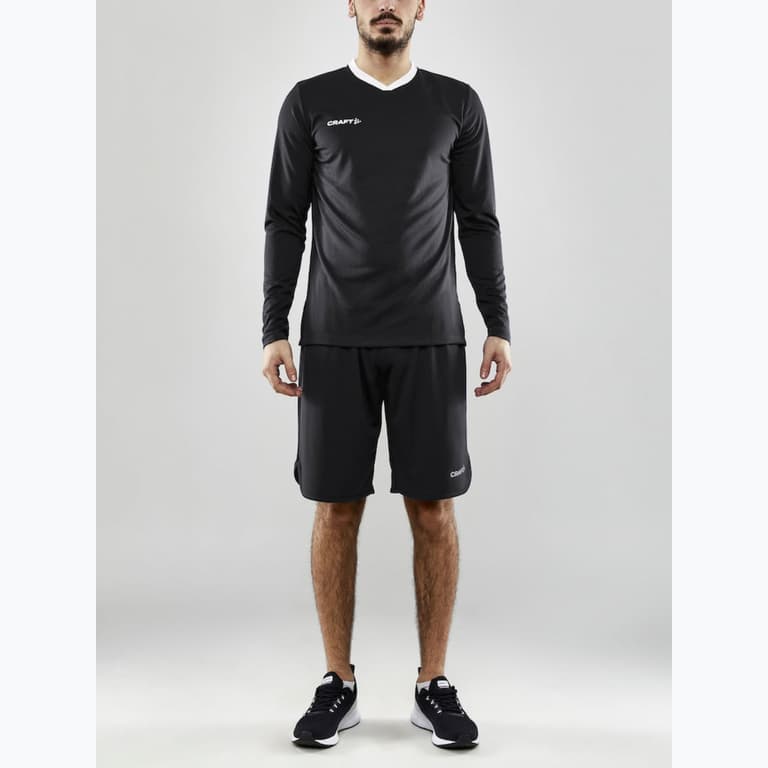 Craft Progress LS Basket Sr Jersey Svart