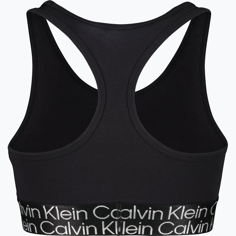 Calvin Klein PW Low B sport-BH Svart