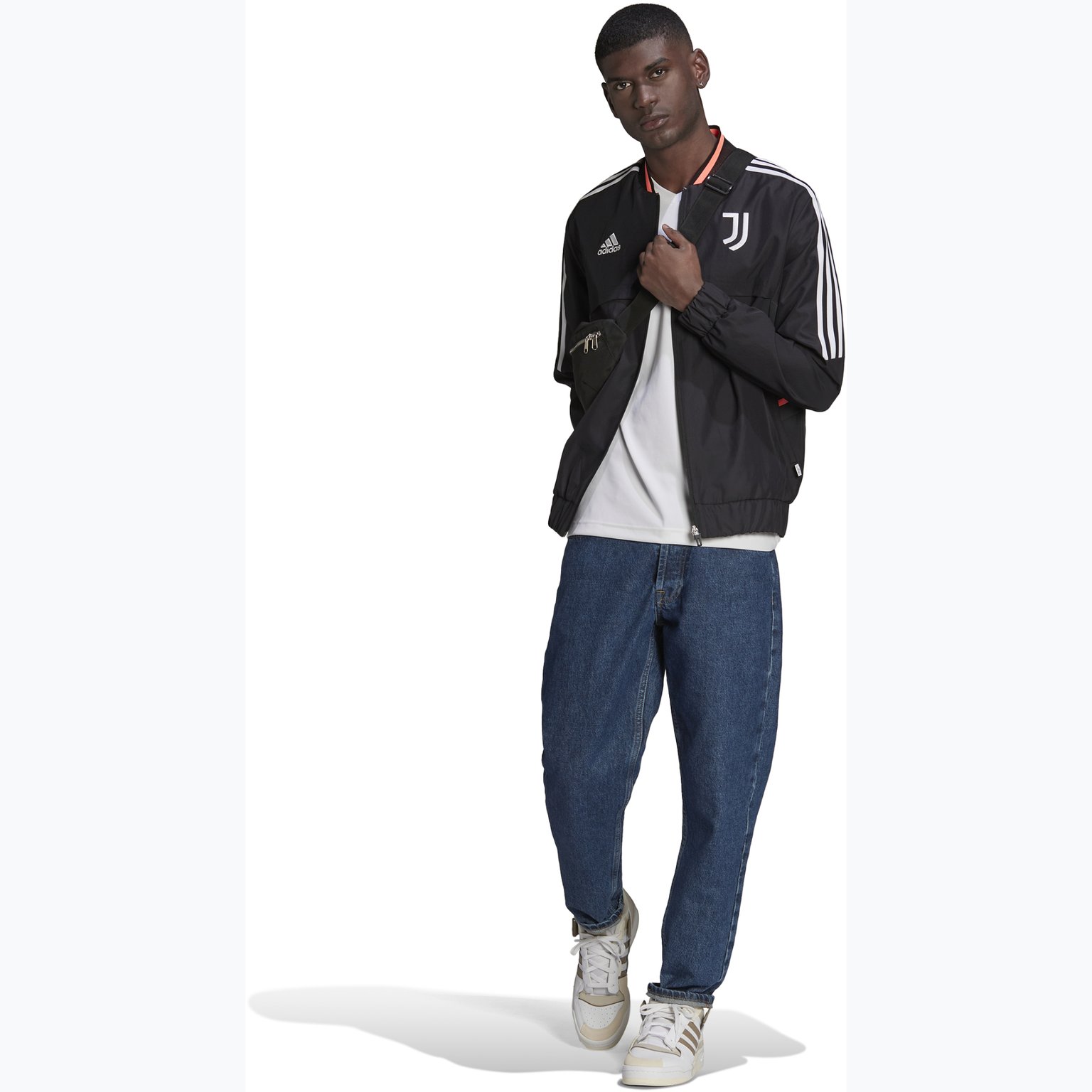 adidas Juventus Anthem M jacka Svart