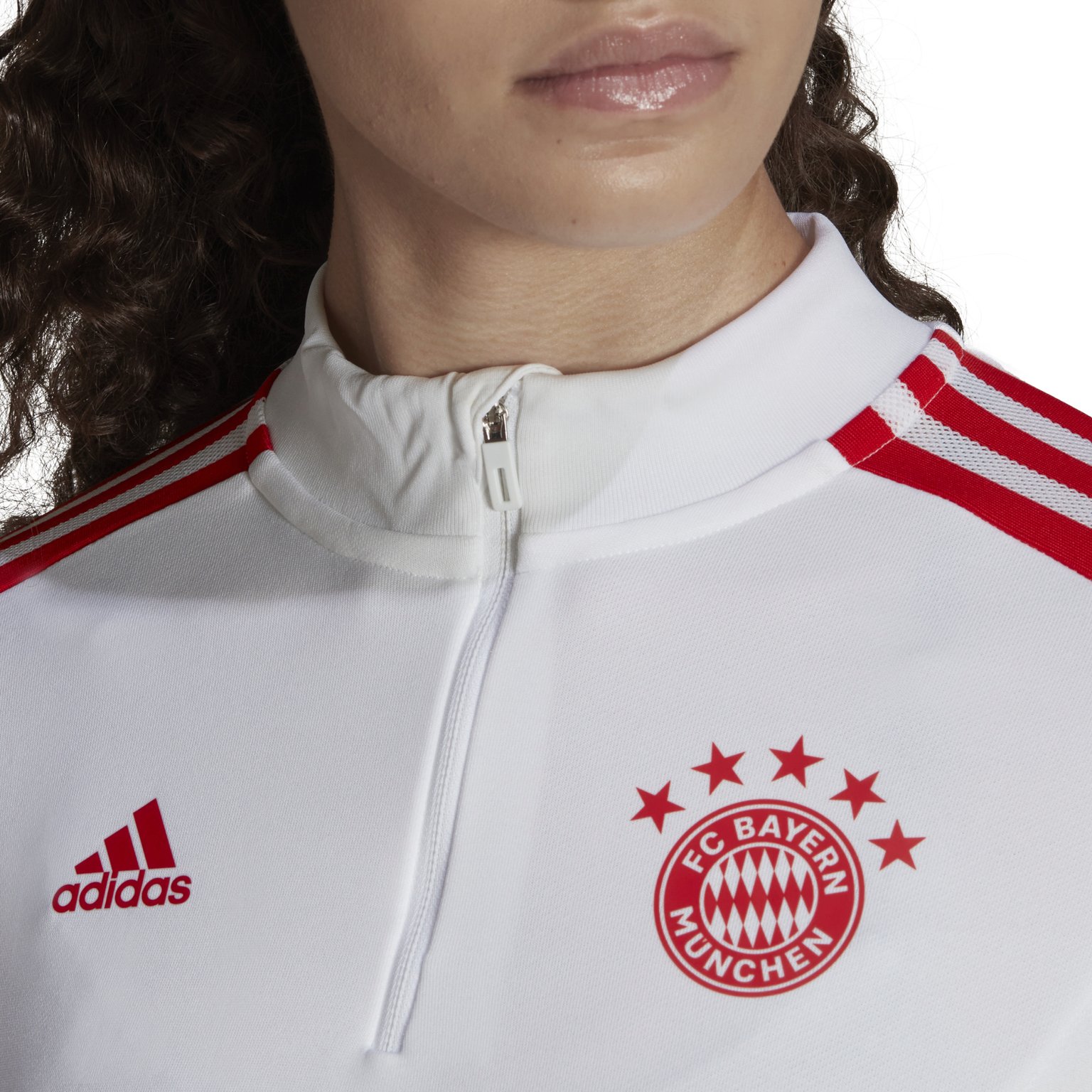 adidas FC Bayern Condivo 22 W träningströja Vit