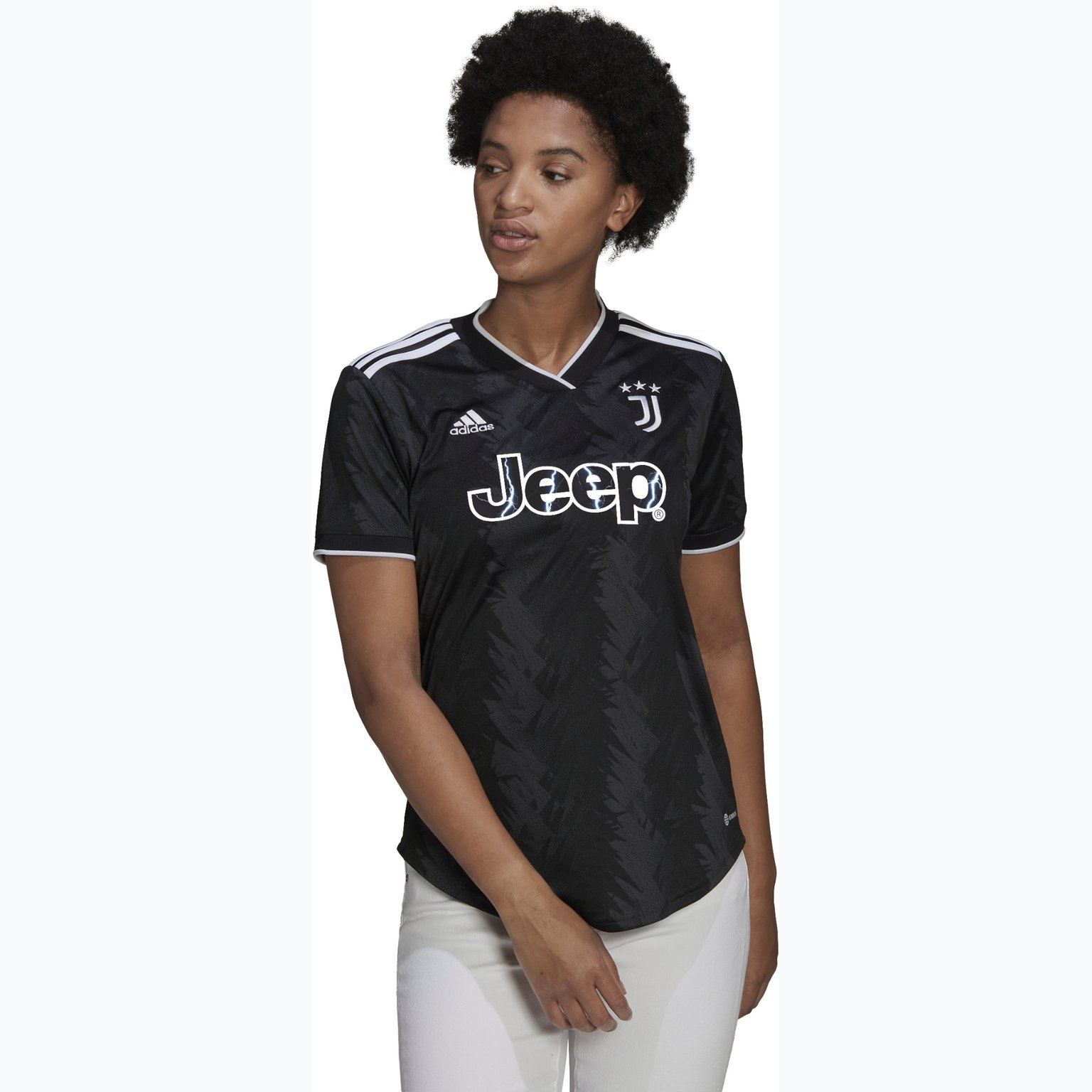 adidas Juventus 22/23 Away W matchtröja Svart