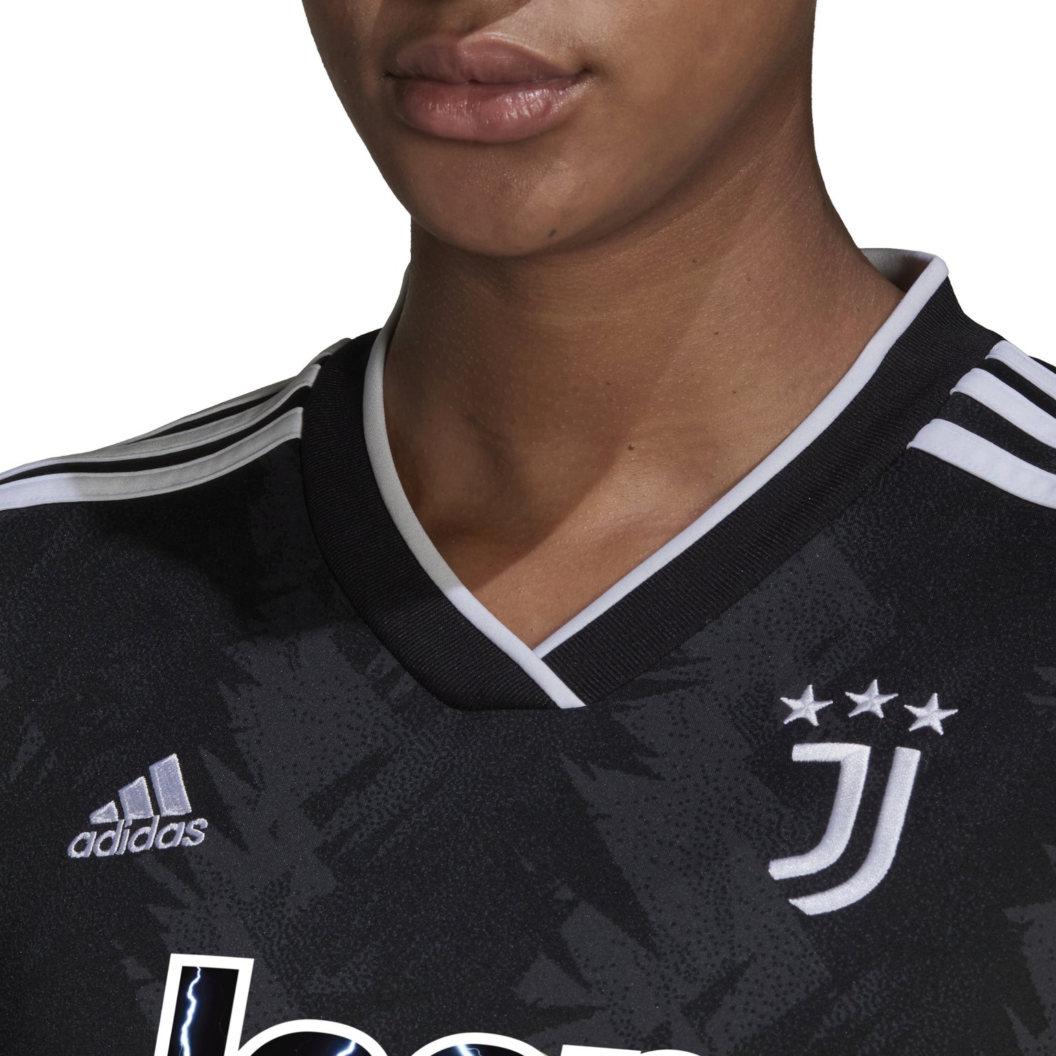 adidas Juventus 22/23 Away W matchtröja Svart