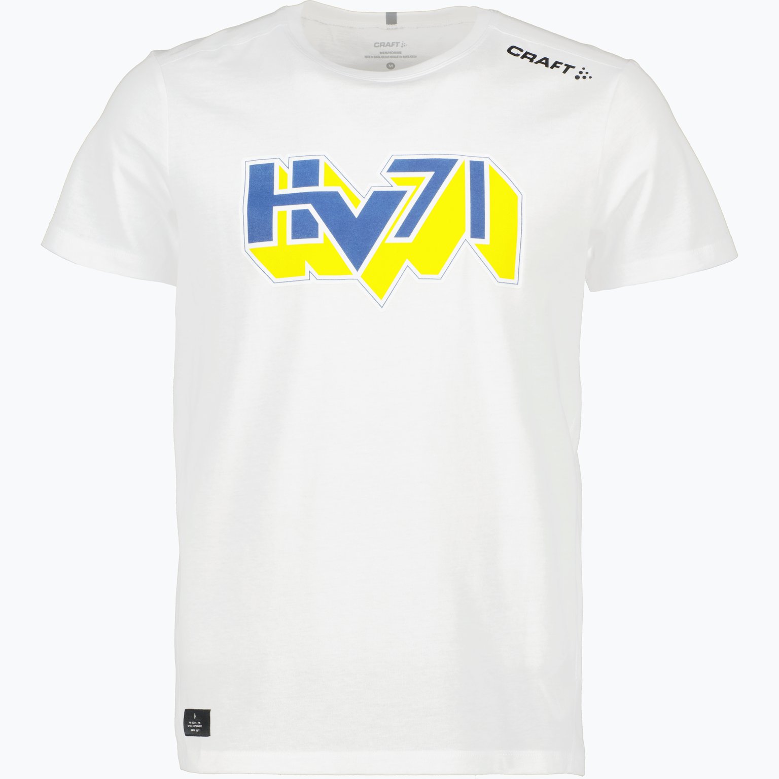 HV71 Logo M T-shirt Vit