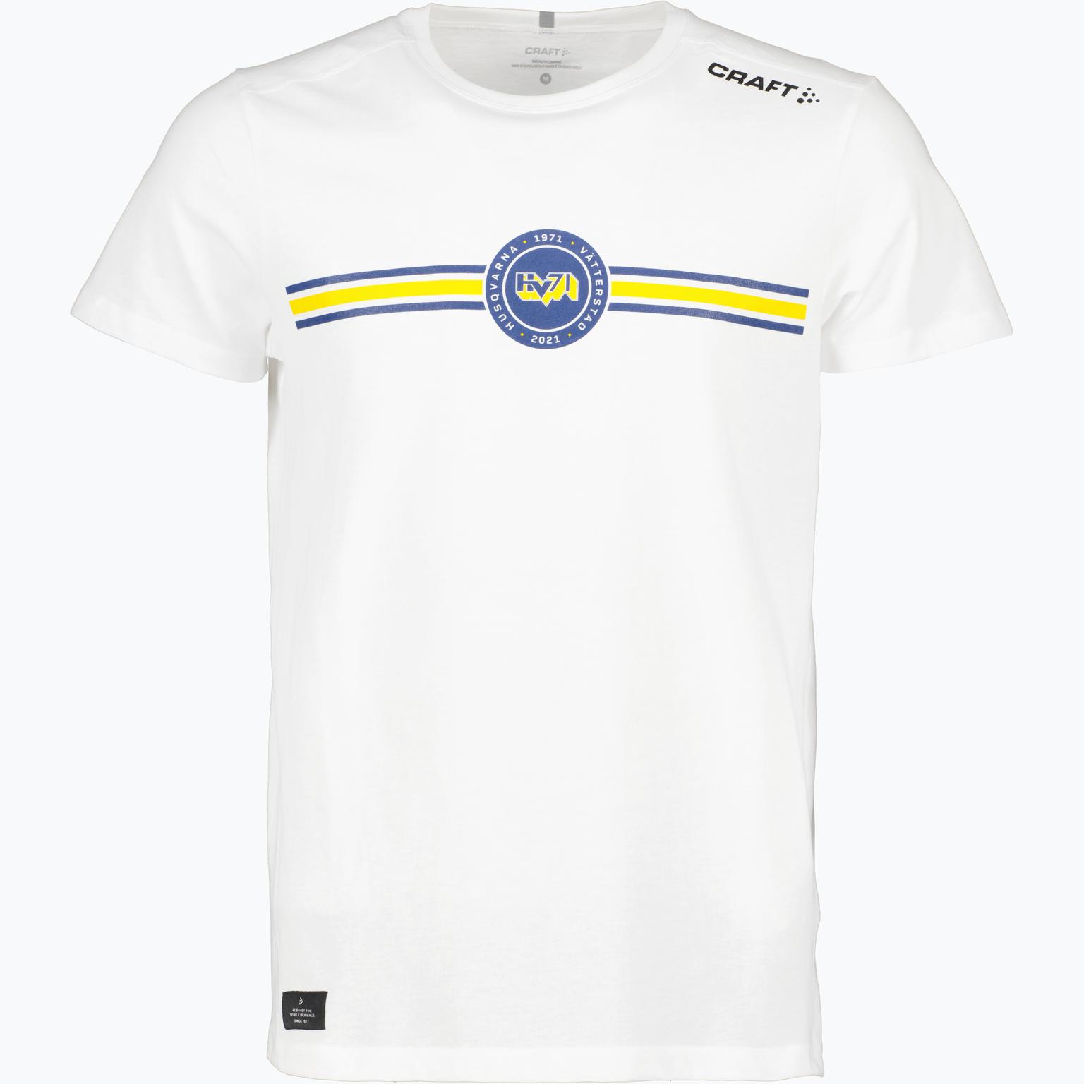 HV71 Stripe M T-shirt Vit