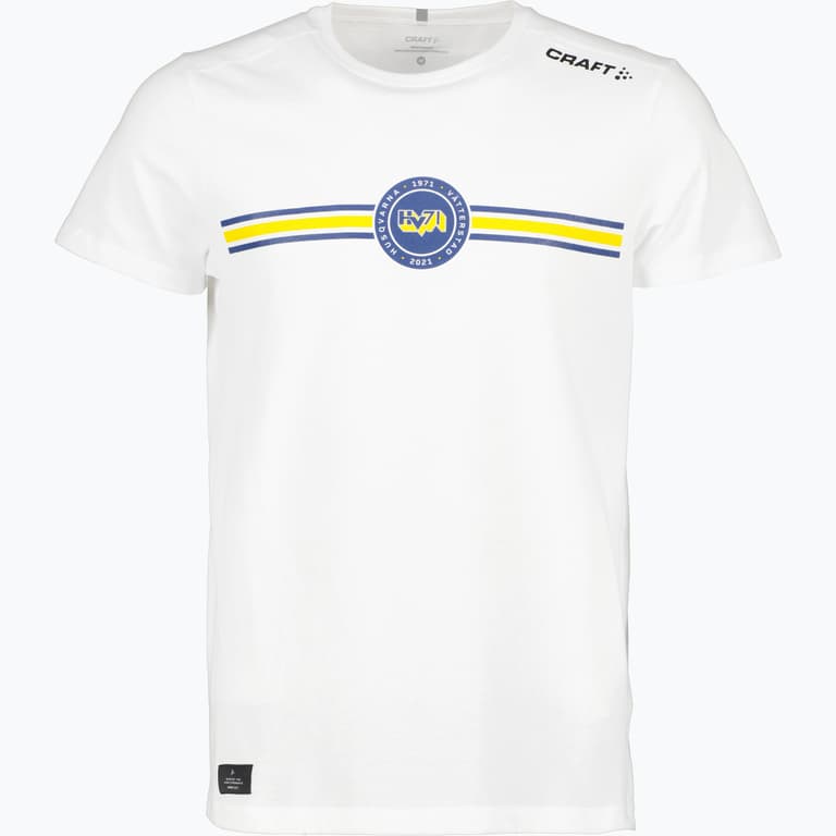 HV71 Stripe M T-shirt Vit