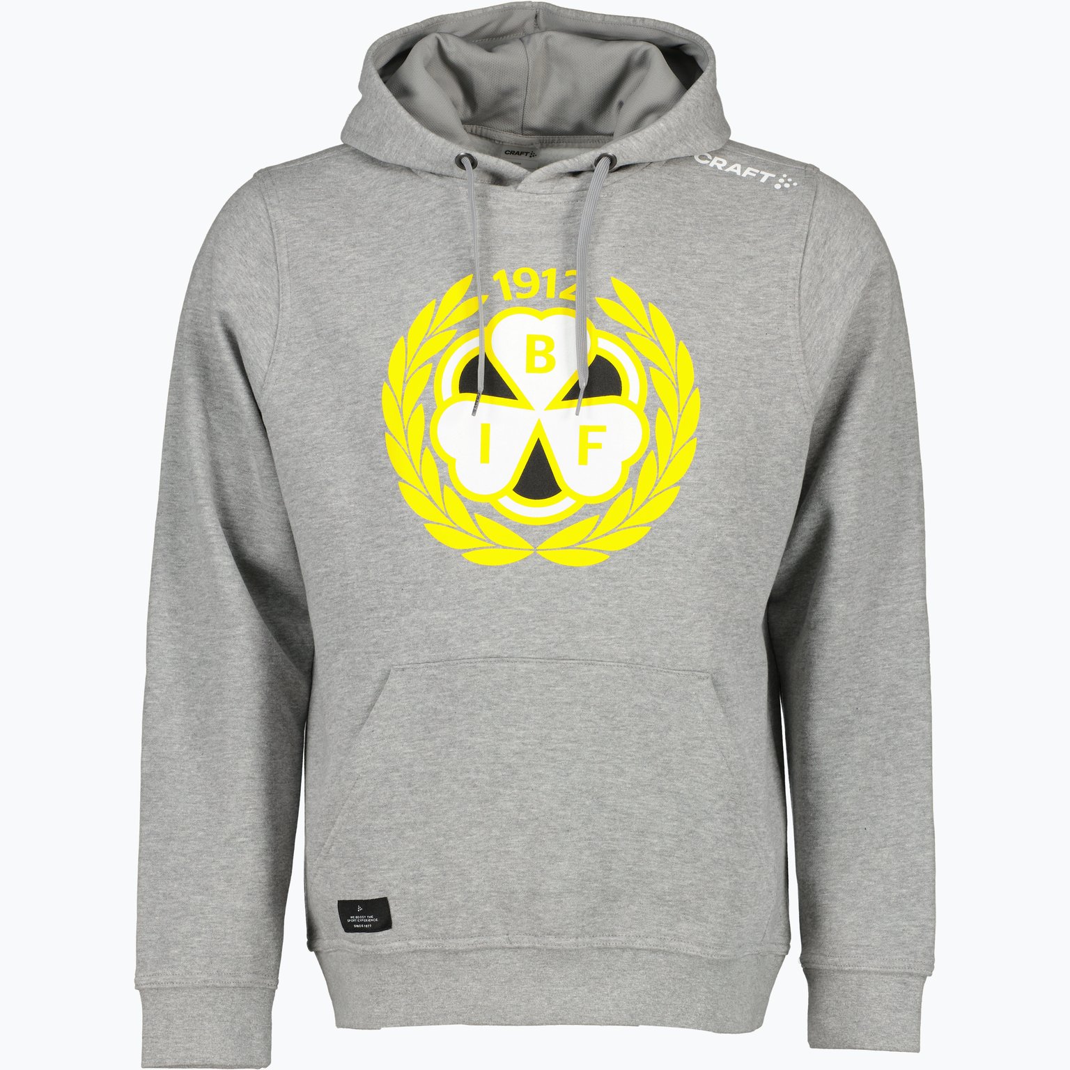 Brynäs IF Logo M Hoodie Grå