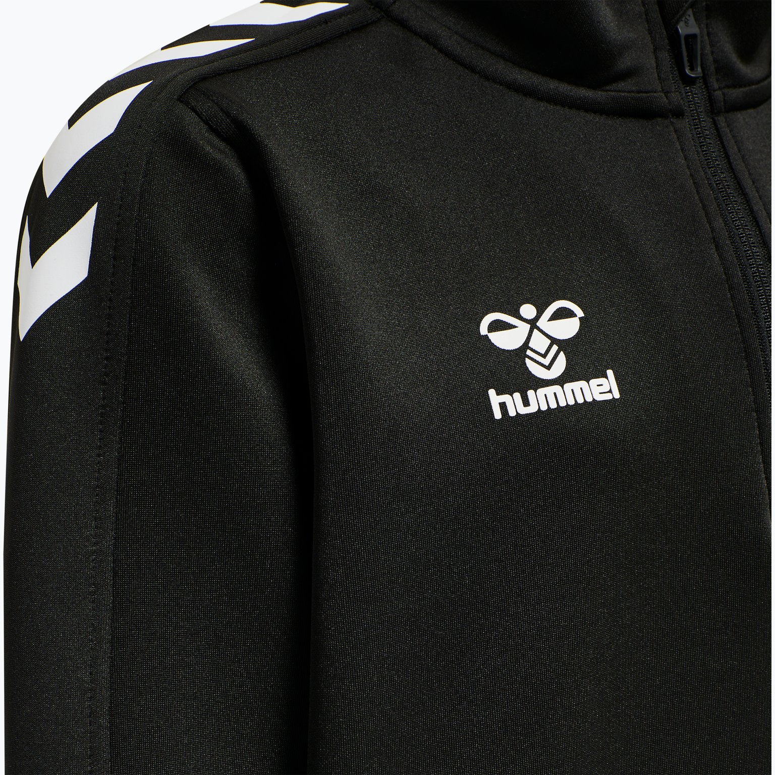 Hummel Core XK Poly Halfzip Jr Tröja Svart