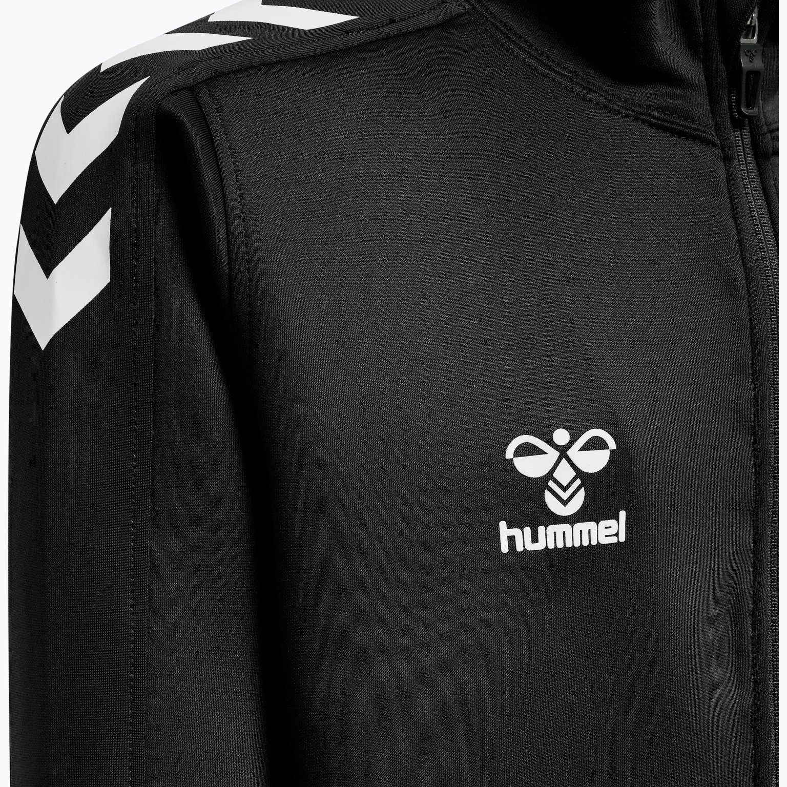 Hummel Core XK Poly Zip Jr Tröja Svart