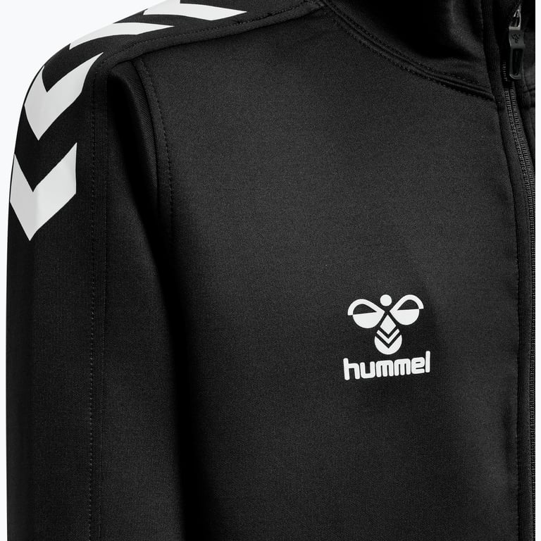 Hummel Core XK Poly Zip Jr Tröja Svart