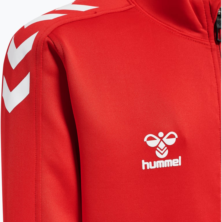 Hummel Core XK Poly Zip Jr Tröja Röd