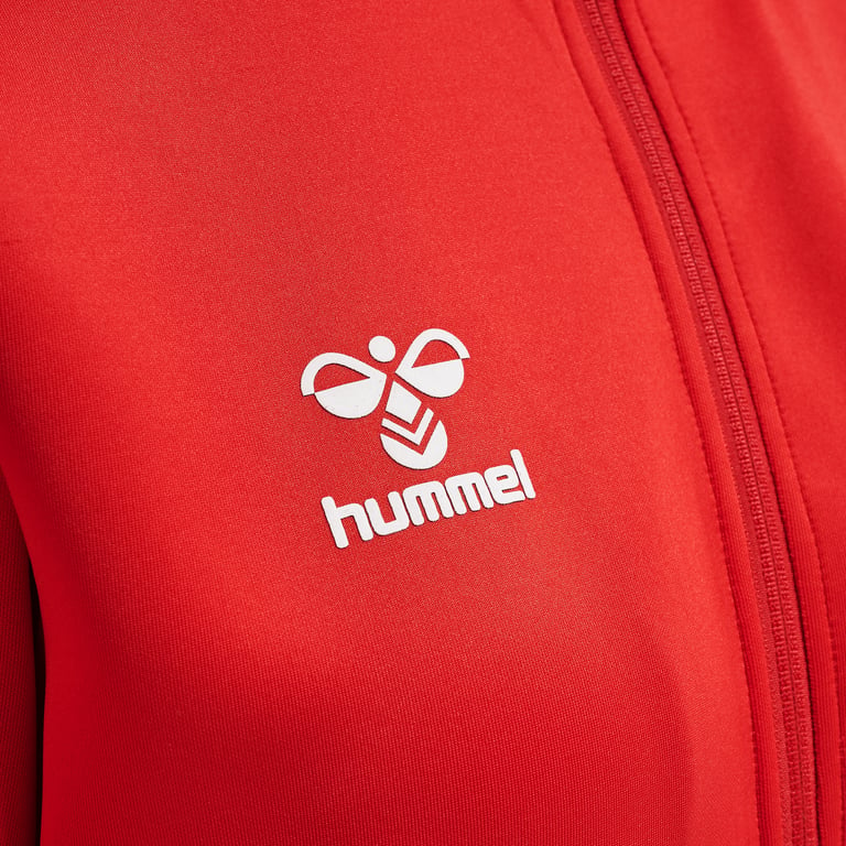 Hummel Core XK Poly Zip W Tröja Röd