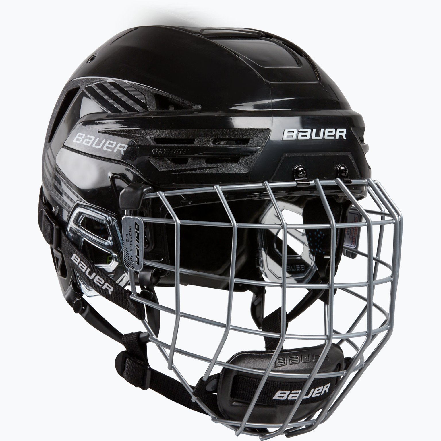 Bauer Hockey Re-Akt 85 Combo hockeyhjälm Svart