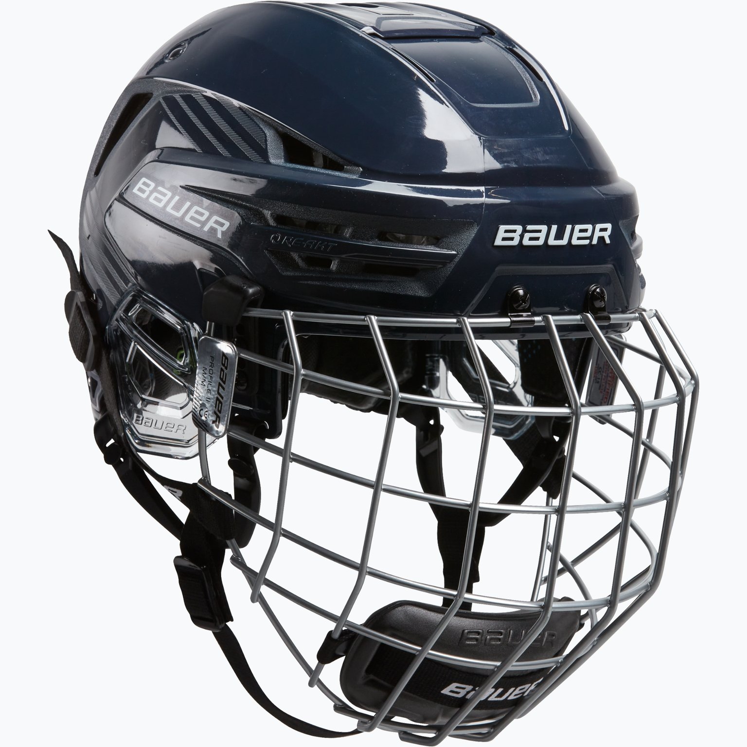 Bauer Hockey Re-Akt 85 Combo hockeyhjälm Svart