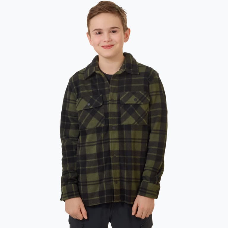 McKinley Wood Fleece JR skjorta Grön