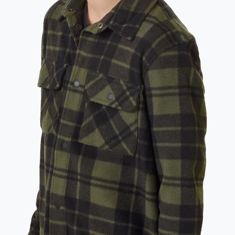 McKinley Wood Fleece JR skjorta Grön