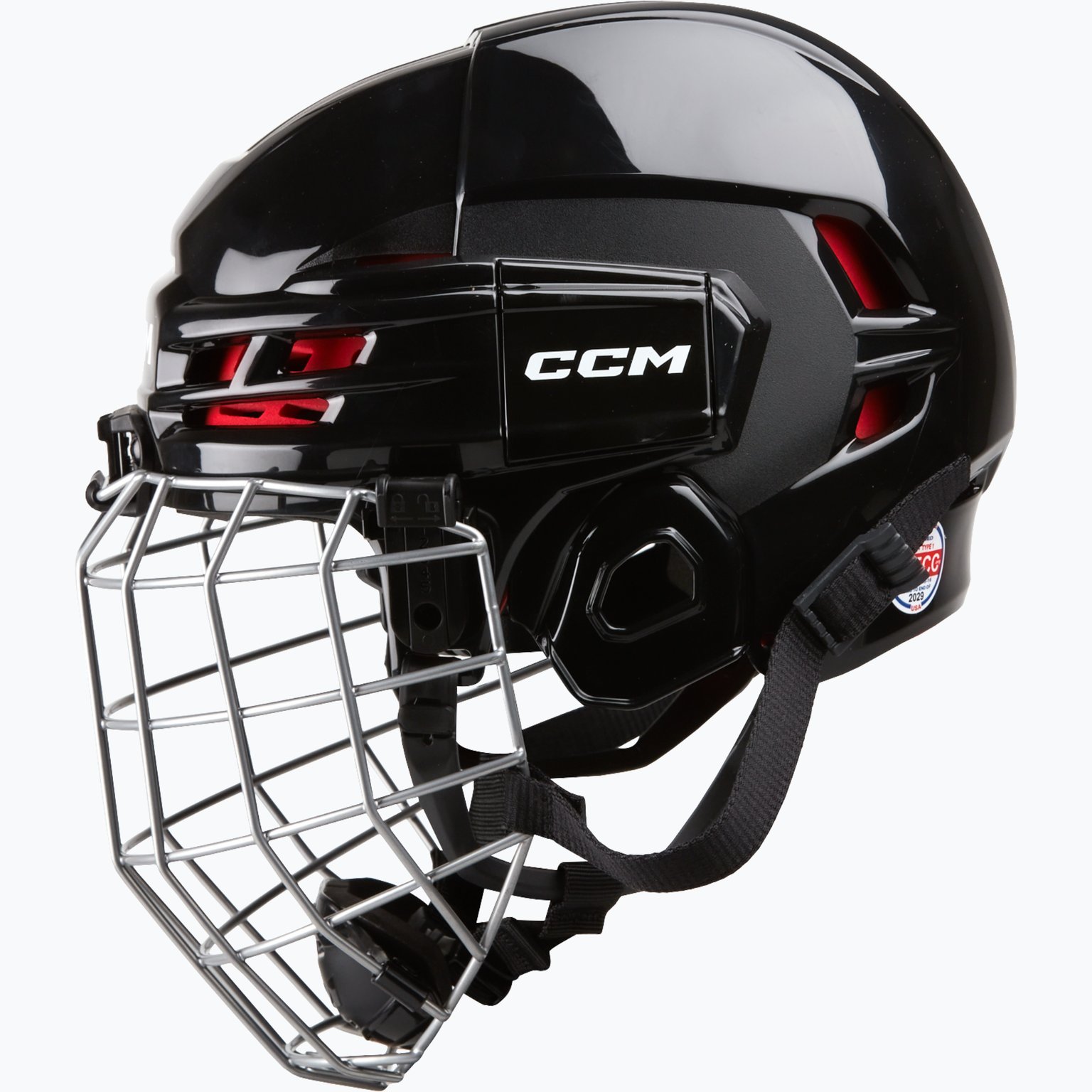 CCM Hockey Tacks 70 HTC YTH hockeyhjälm Svart