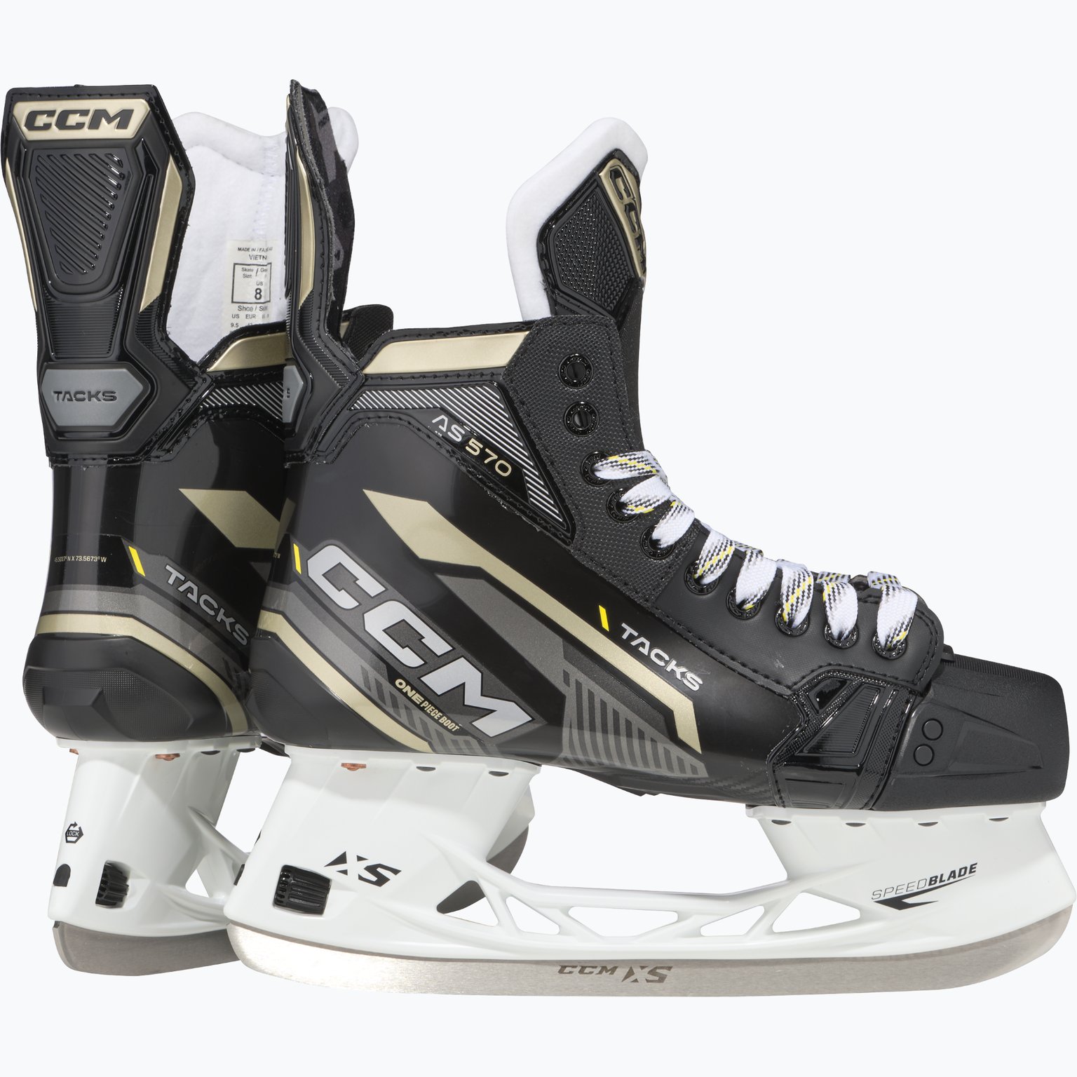 CCM Hockey Tacks AS 570 INT hockeyskridskor Svart