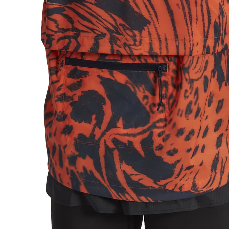 adidas Fast AOP löparjacka Orange