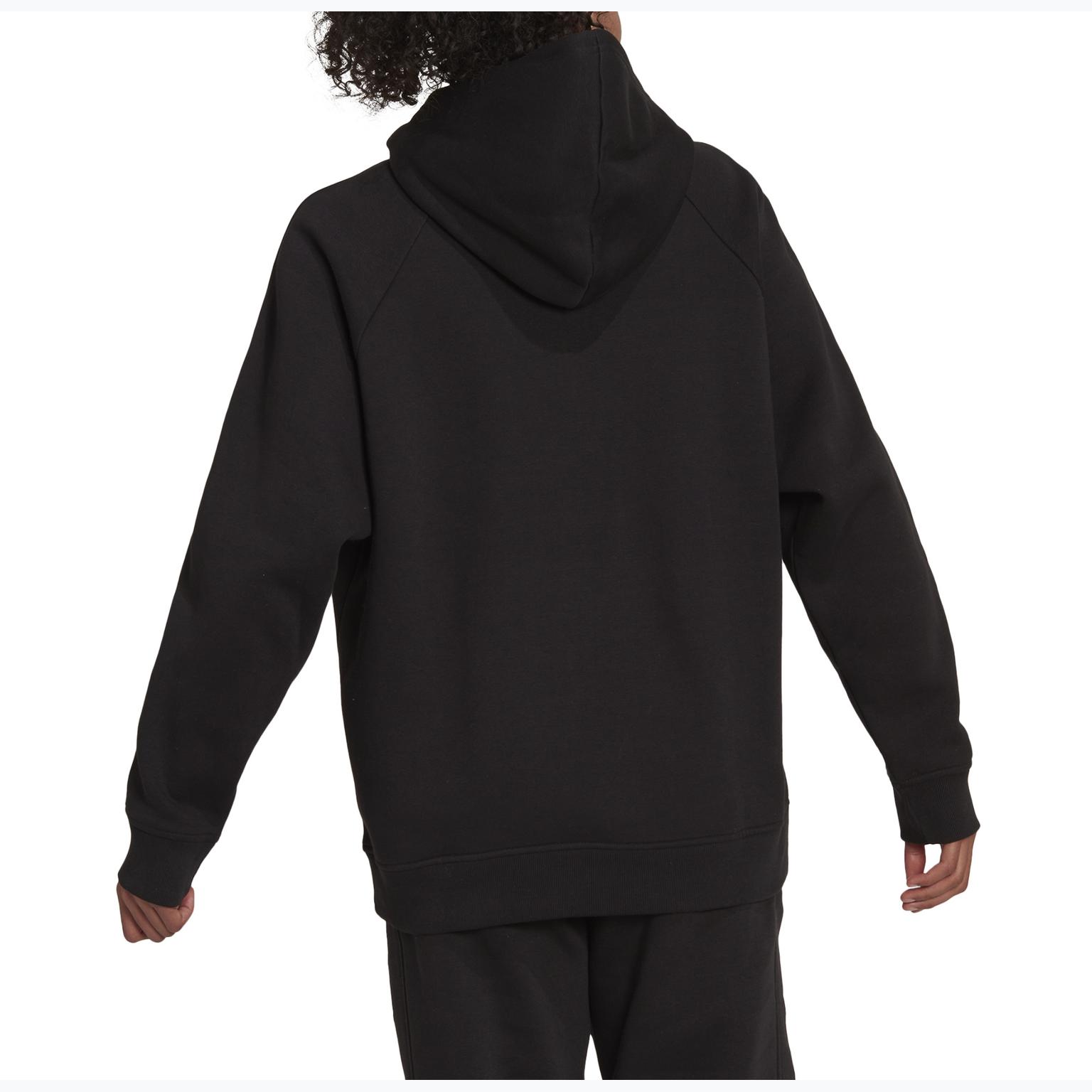 adidas All SZN Fleece Boyfriend huvtröja Svart