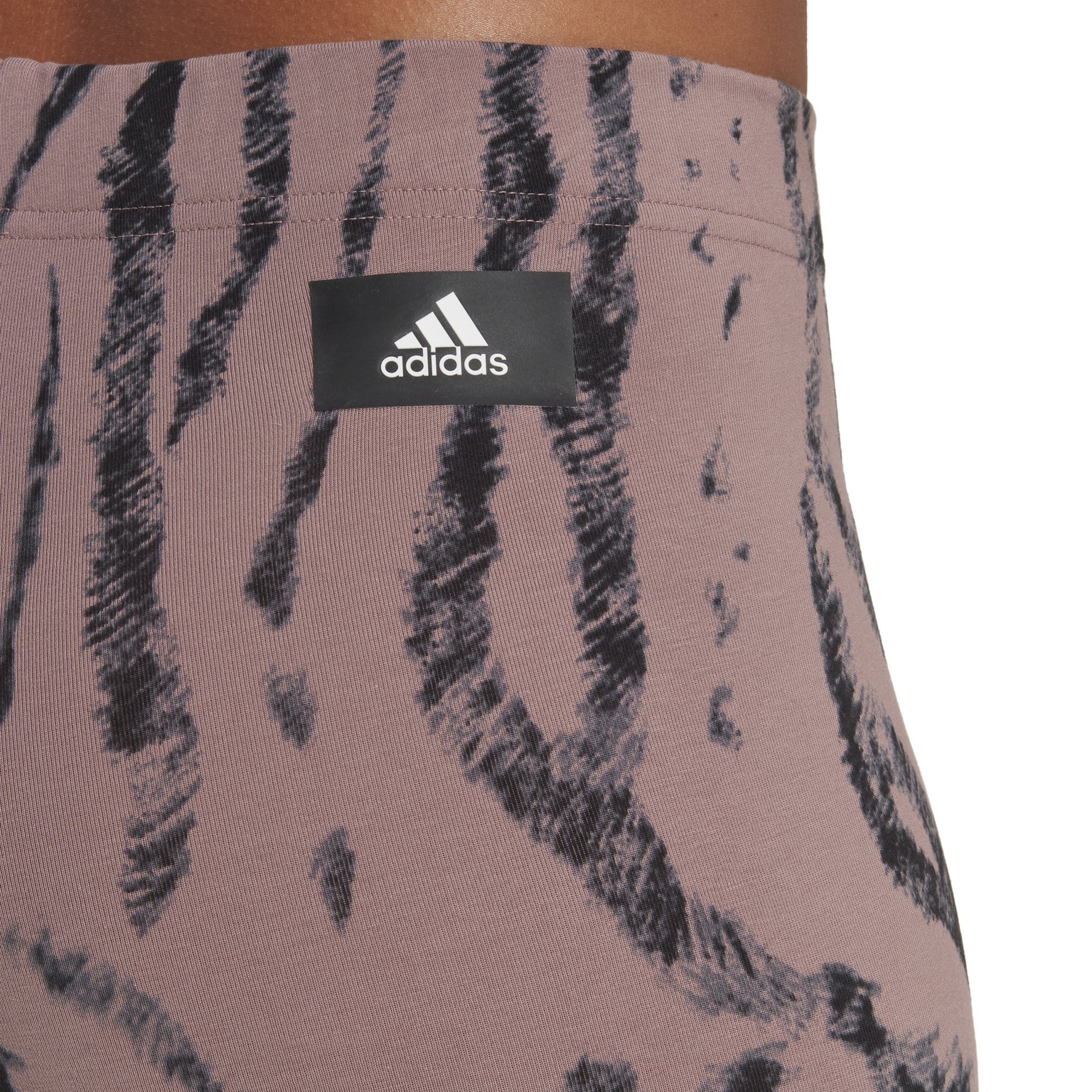 adidas Future Icons Animal Print leggings Lila