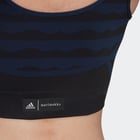 förhandsvisning ikon 3 för adidas Marimekko Light-Support Aeroknit sport-BH Blå