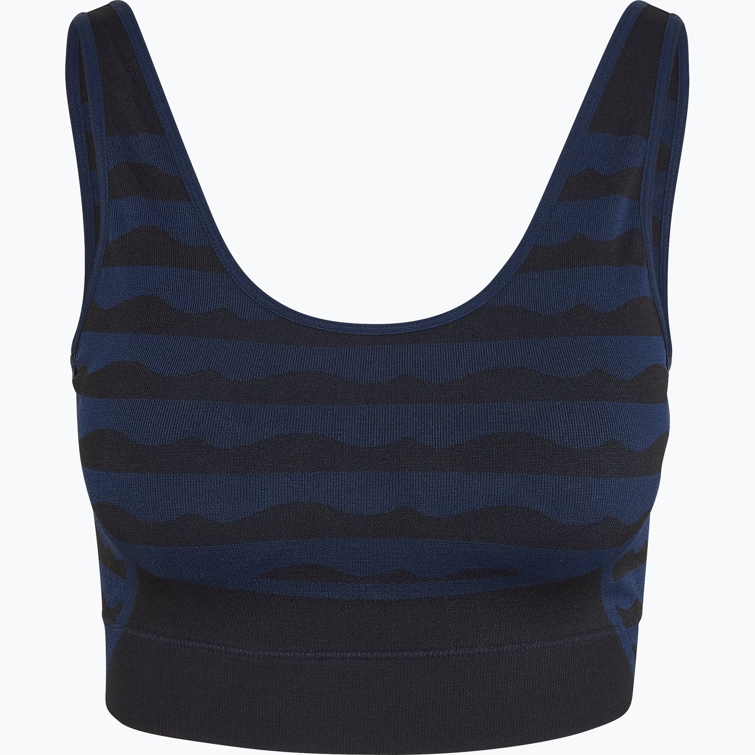 adidas Marimekko Light-Support Aeroknit sport-BH Blå