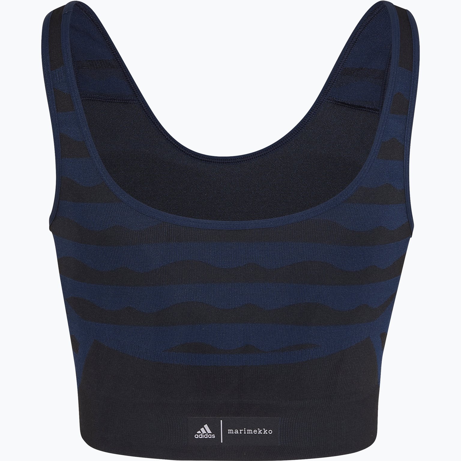 adidas Marimekko Light-Support Aeroknit sport-BH Blå