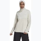förhandsvisning ikon 1 för adidas Techfit Aeroready Quarter-Zip W träningströja Vit