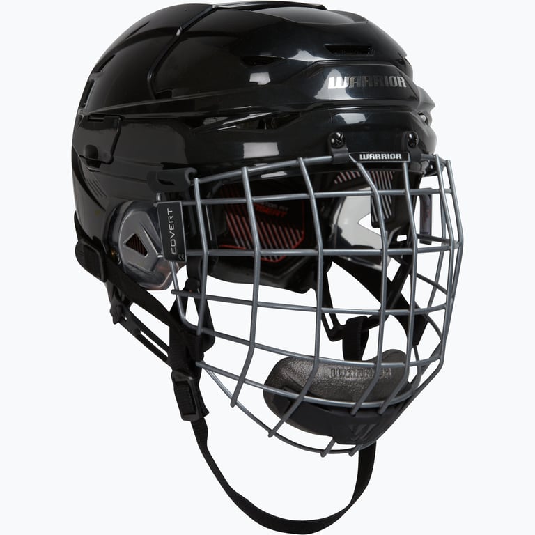 Warrior Hockey Covert CF 100 Combo hockeyhjälm Svart