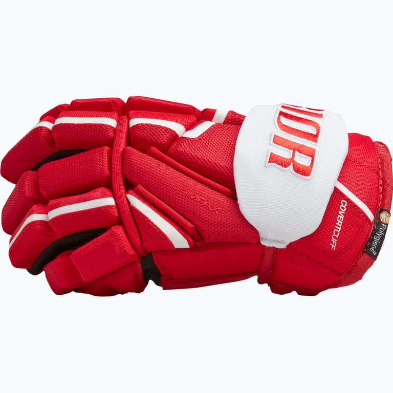 Warrior Hockey Covert QR5 20 SR hockeyhandskar Röd