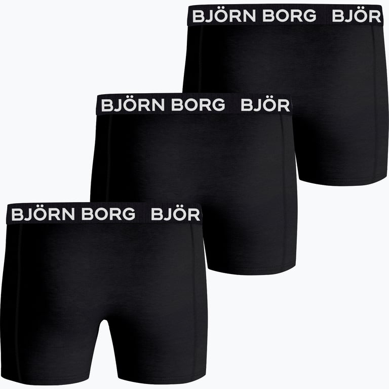 Björn Borg Core Boxer 3-pack JR kalsonger Svart