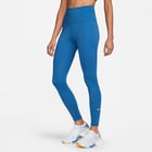 förhandsvisning ikon 4 för Nike Dri-FIT One High Waist träningstights Blå