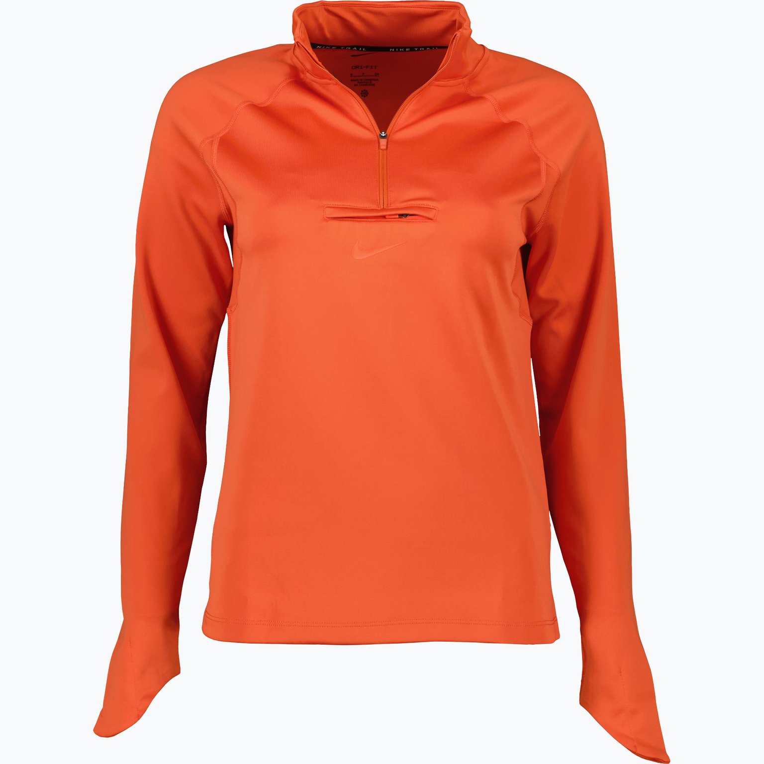 Nike Dri-FIT Element W Trail löpartröja Orange