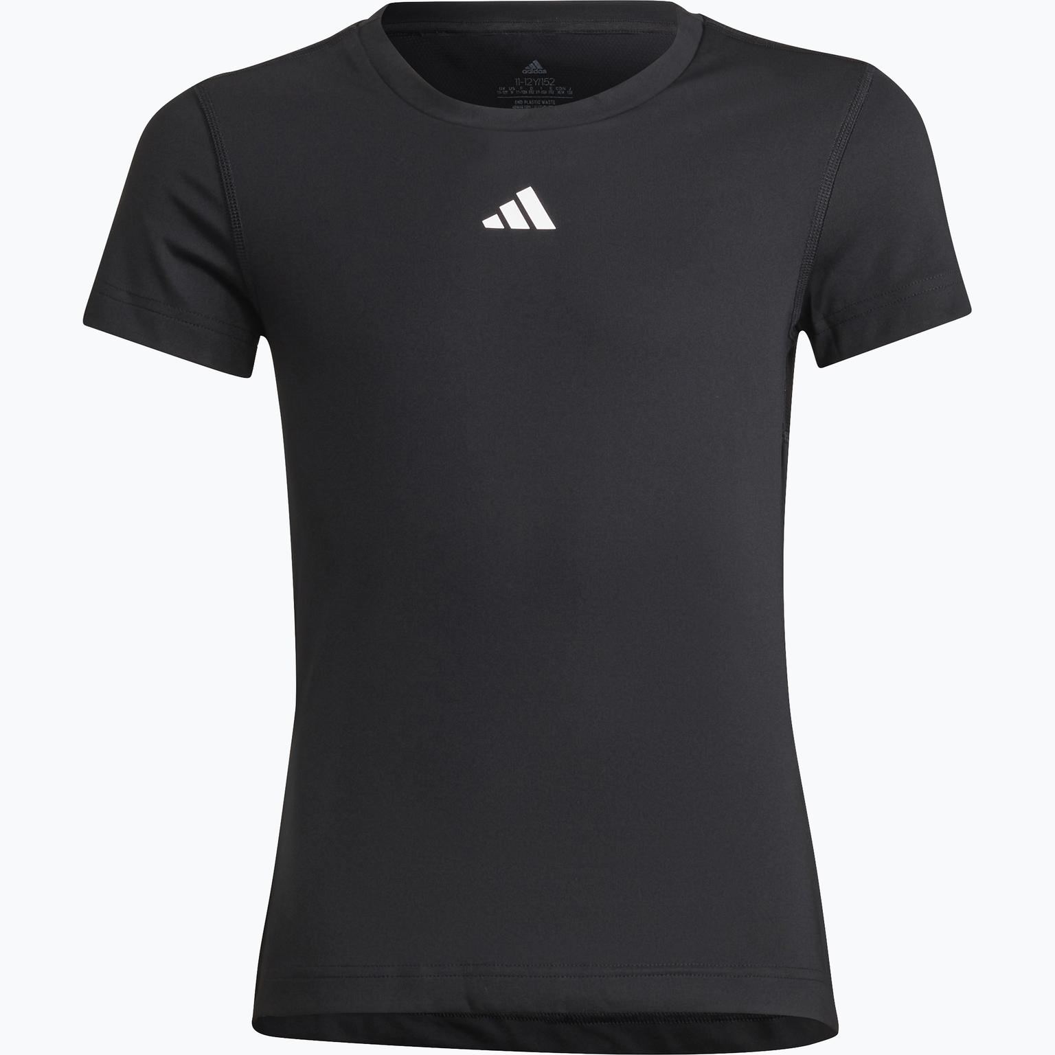 adidas Techfit JR träningst-shirt Svart