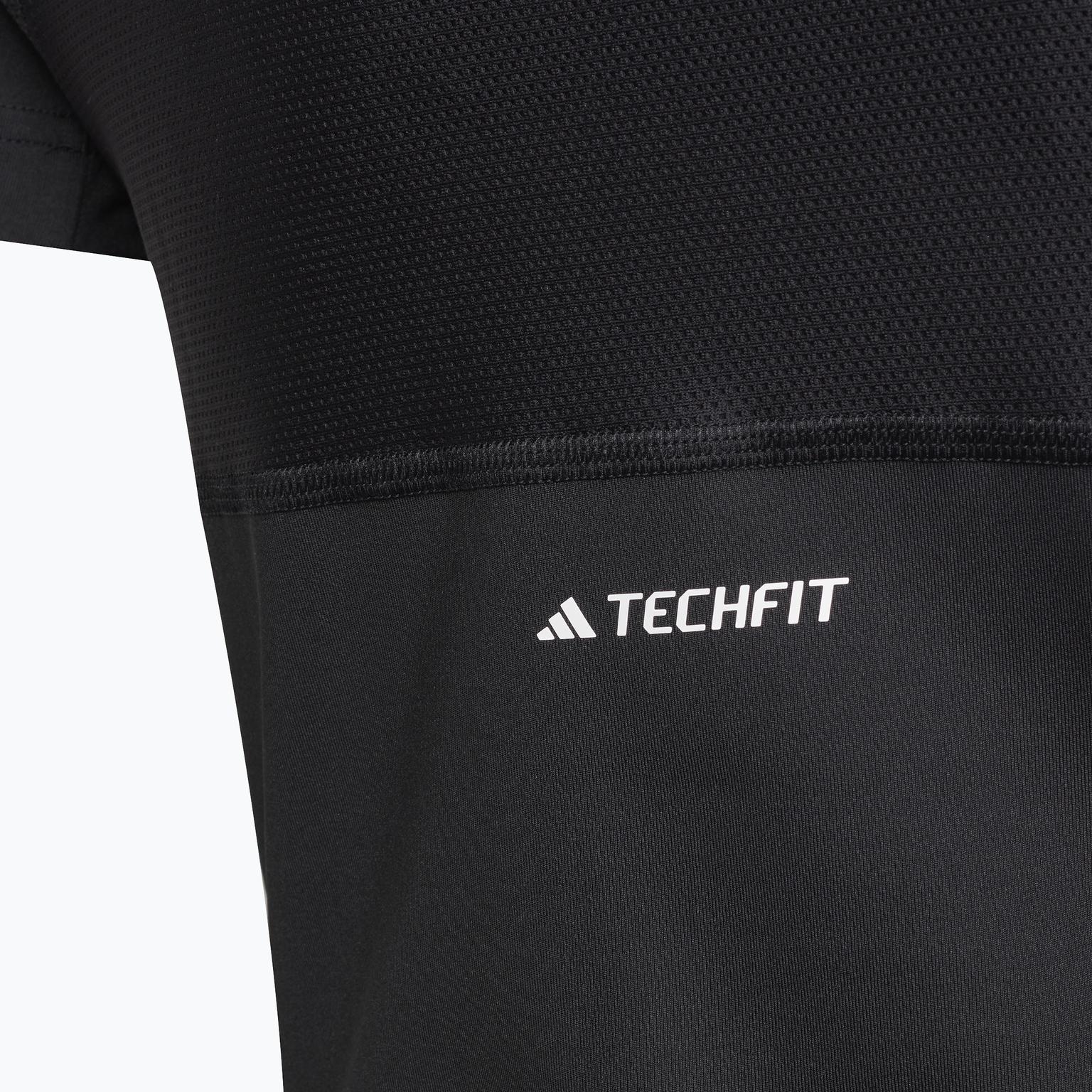 adidas Techfit JR träningst-shirt Svart