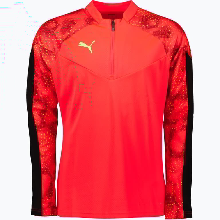 Puma individualFINAL 1/4 Zip M träningströja Orange