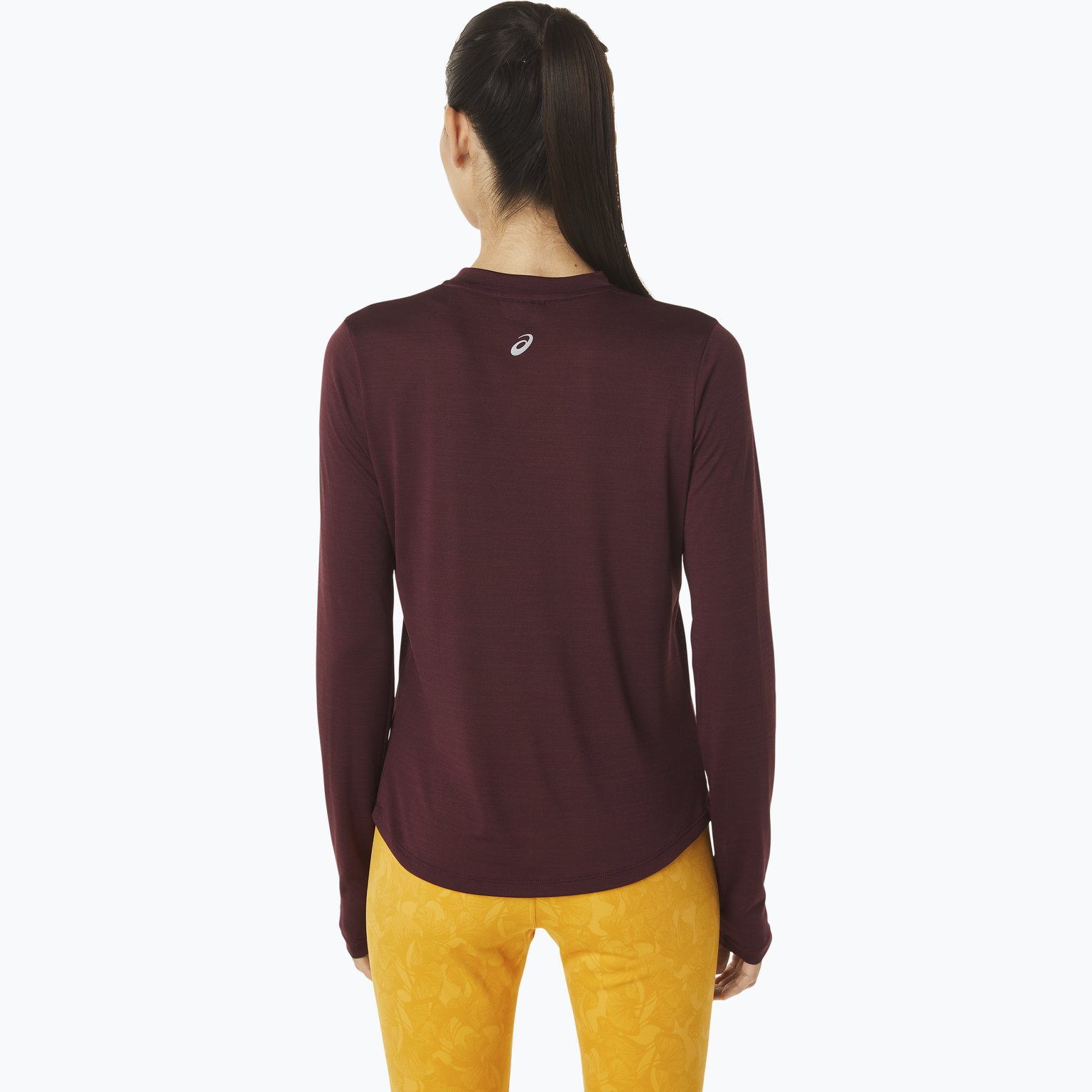 Asics RUNKOYO Mock Neck löpartröja Röd