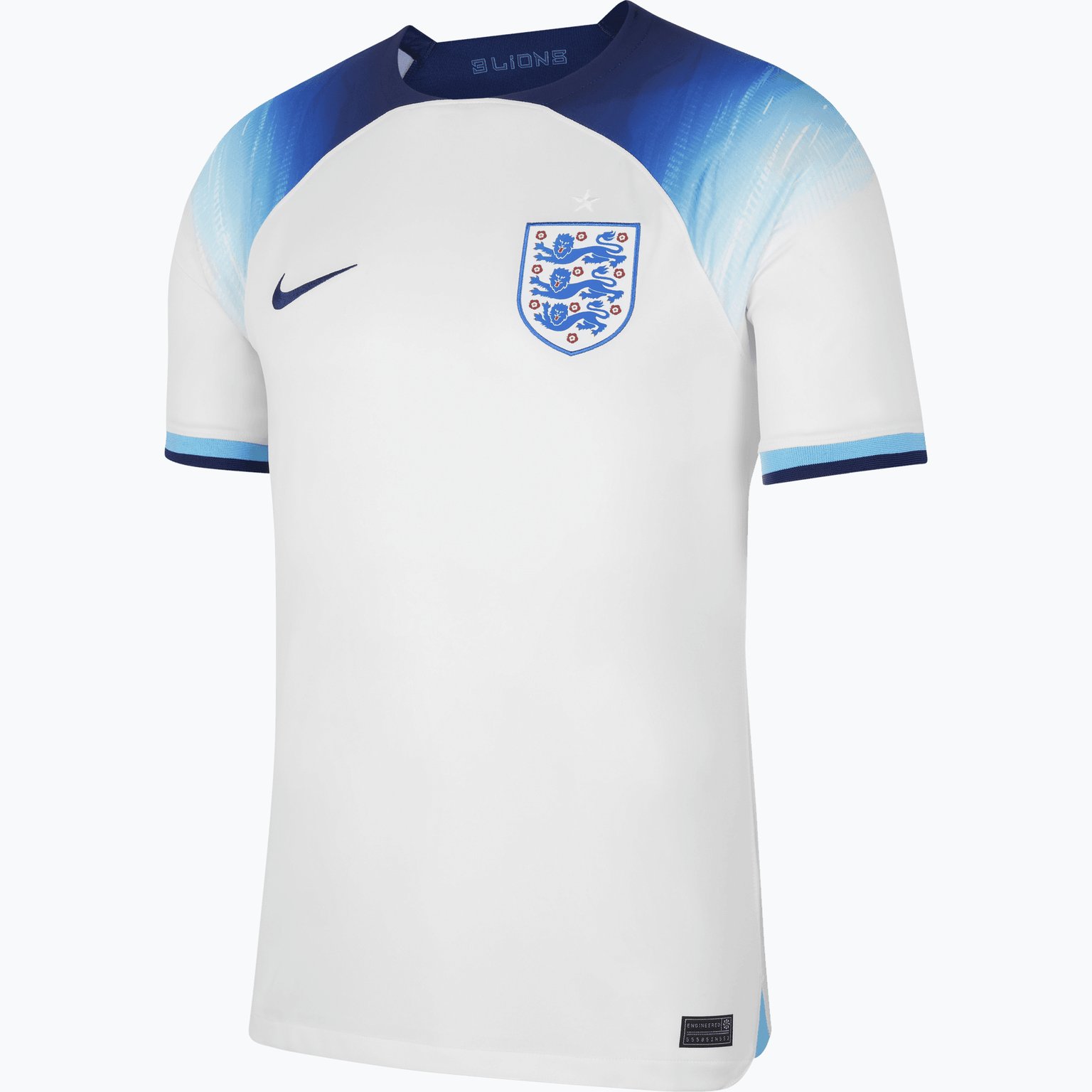 Nike England 2022/23 Stadium Home M matchtröja Vit