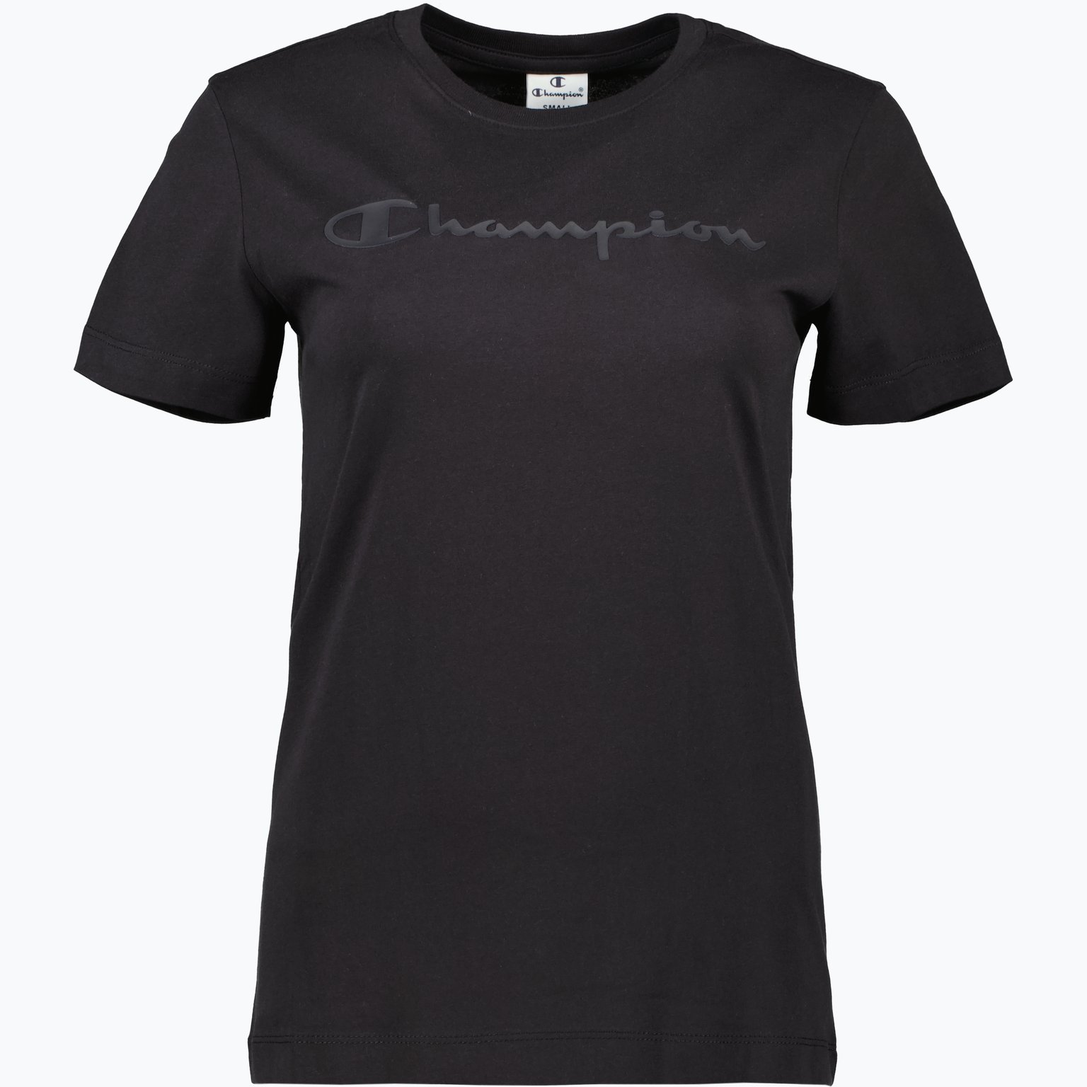 Champion Big Script Logo W t-shirt Svart