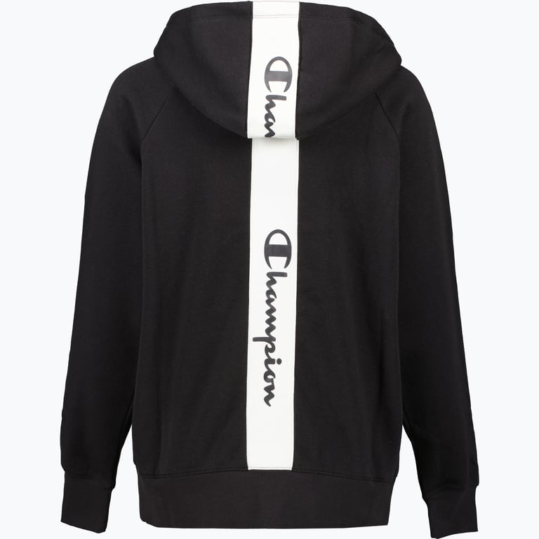 Champion Sweatshirt Full Zip W huvtröja Svart