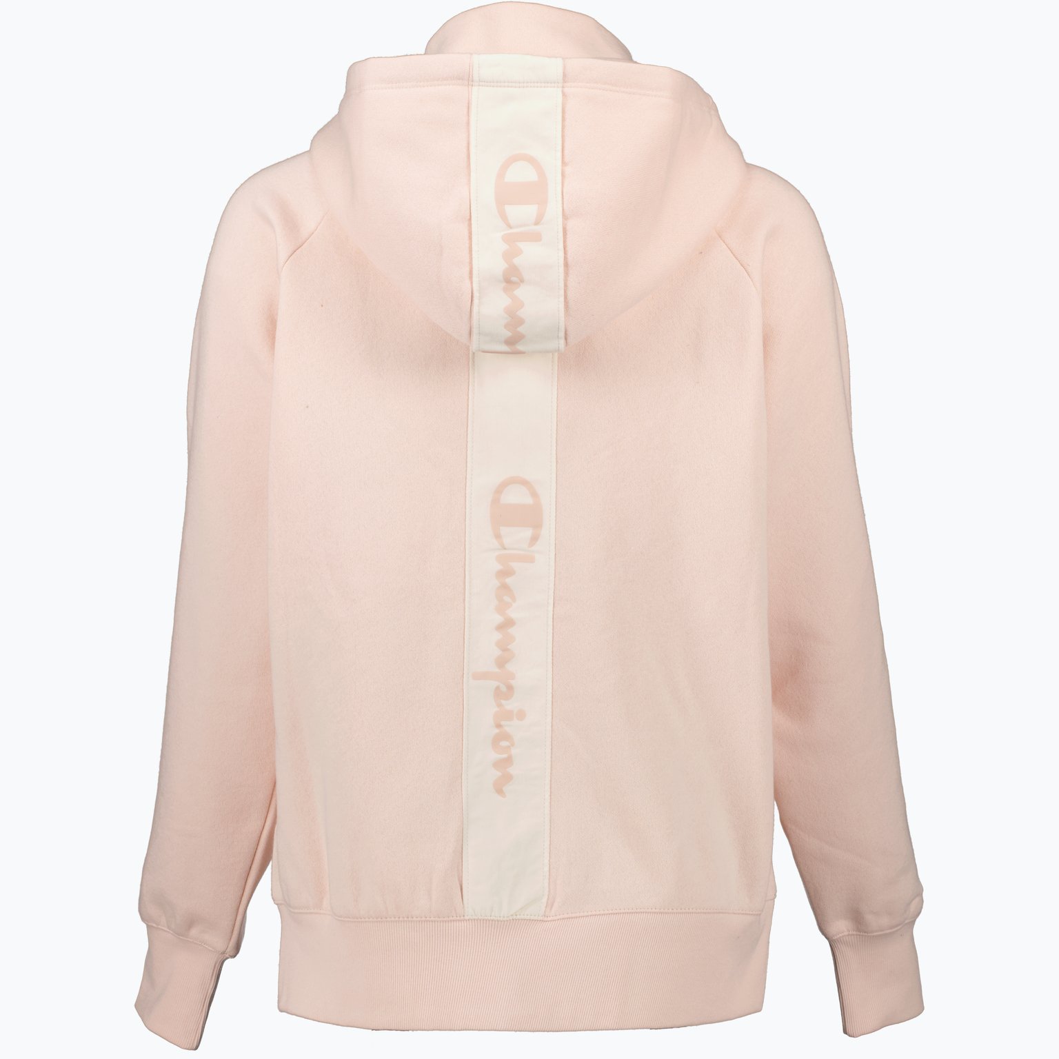 Champion Sweatshirt Full Zip W huvtröja Rosa